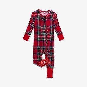 Posh Peanut Red Tartan Convertible One Piece